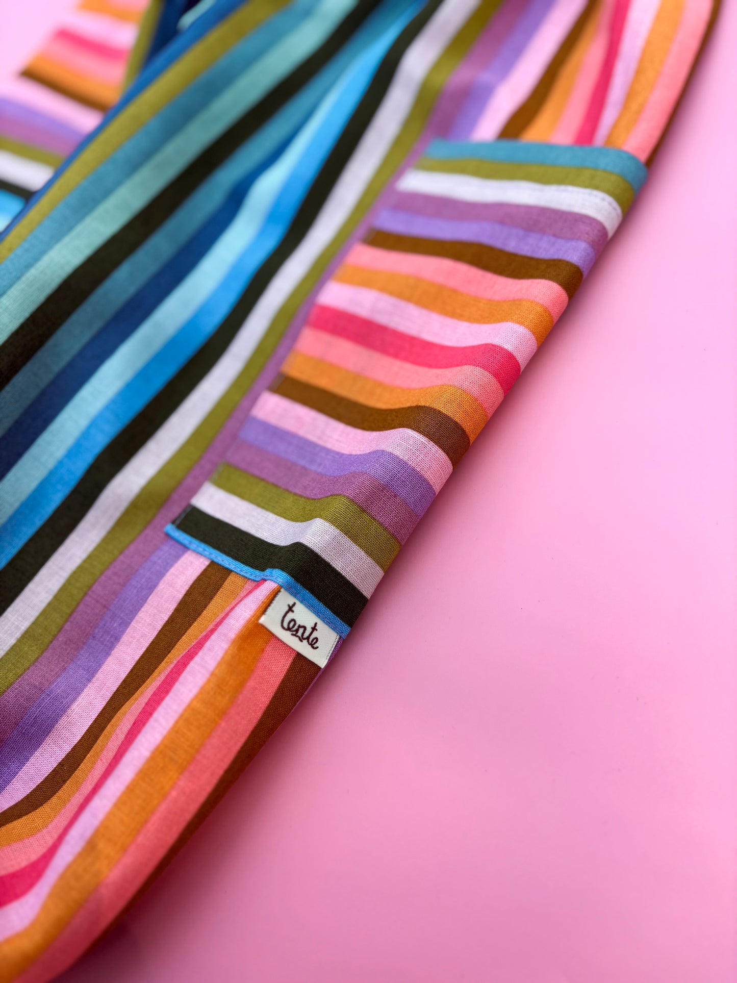 Rainbow striped pants