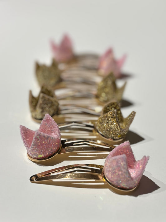 Korona hajcsat 2db-os szett