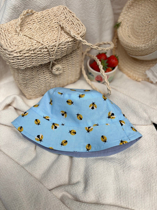 Kék kifordítható kalap