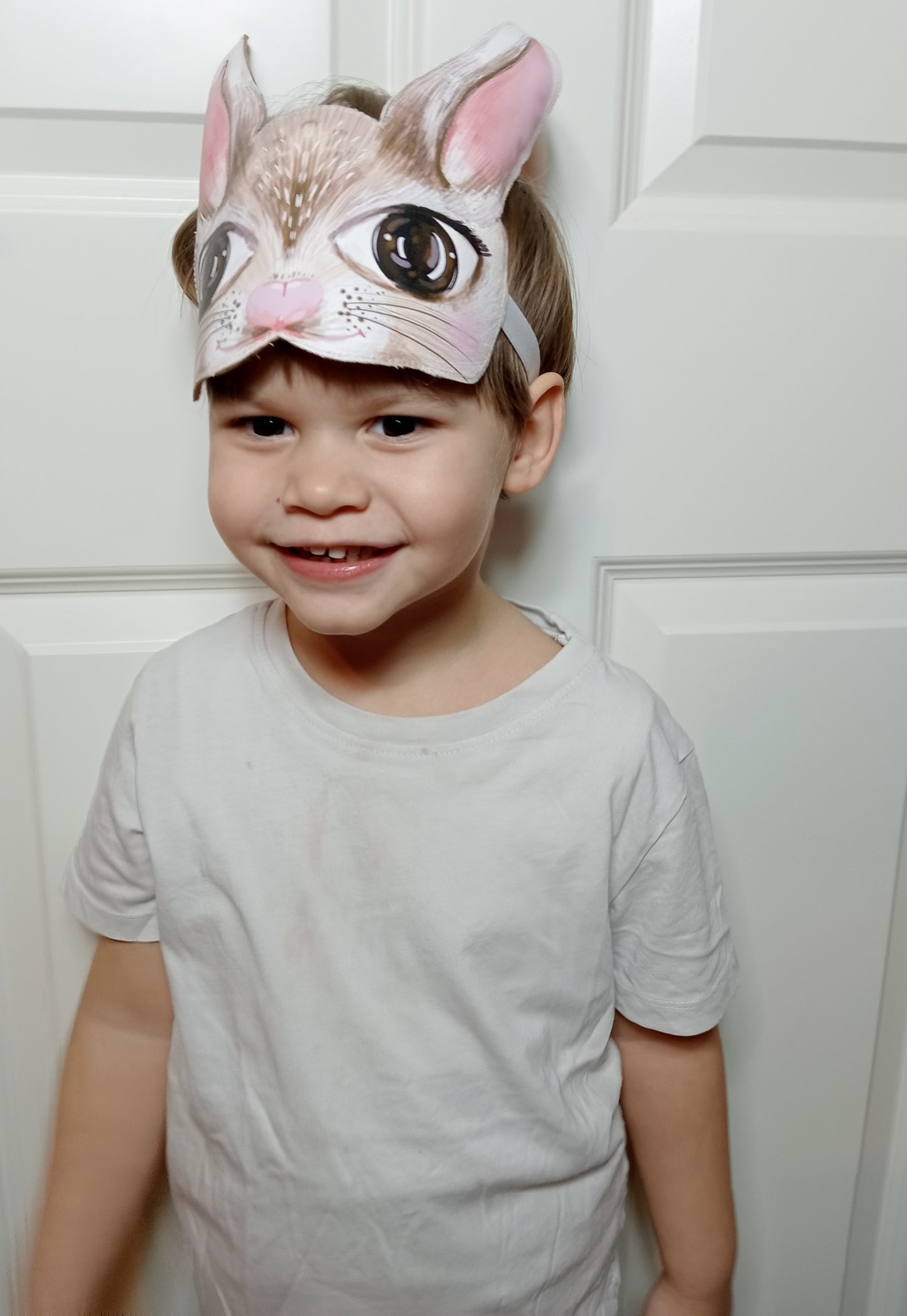 Farsangi nyuszi fejpánt