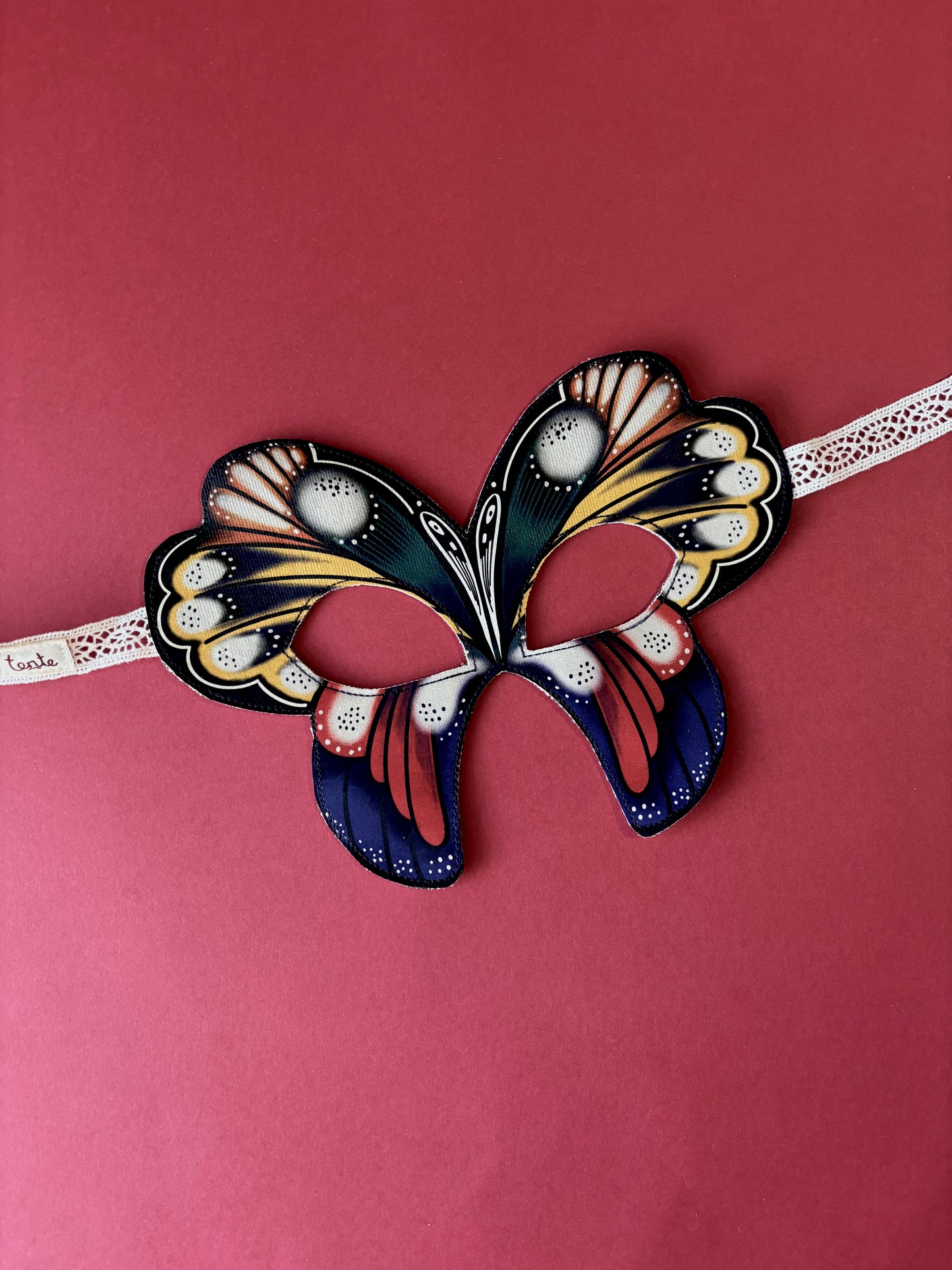 Farsangi pillangó maszk