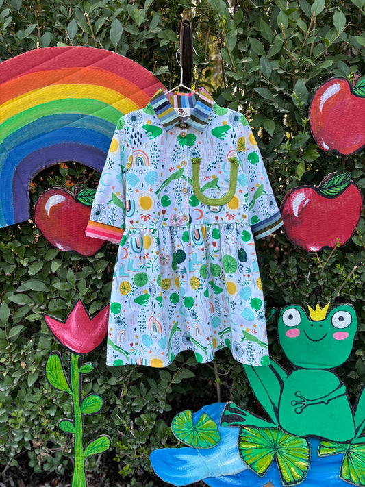 Magic Stream Fairy Girl Shirt Dress