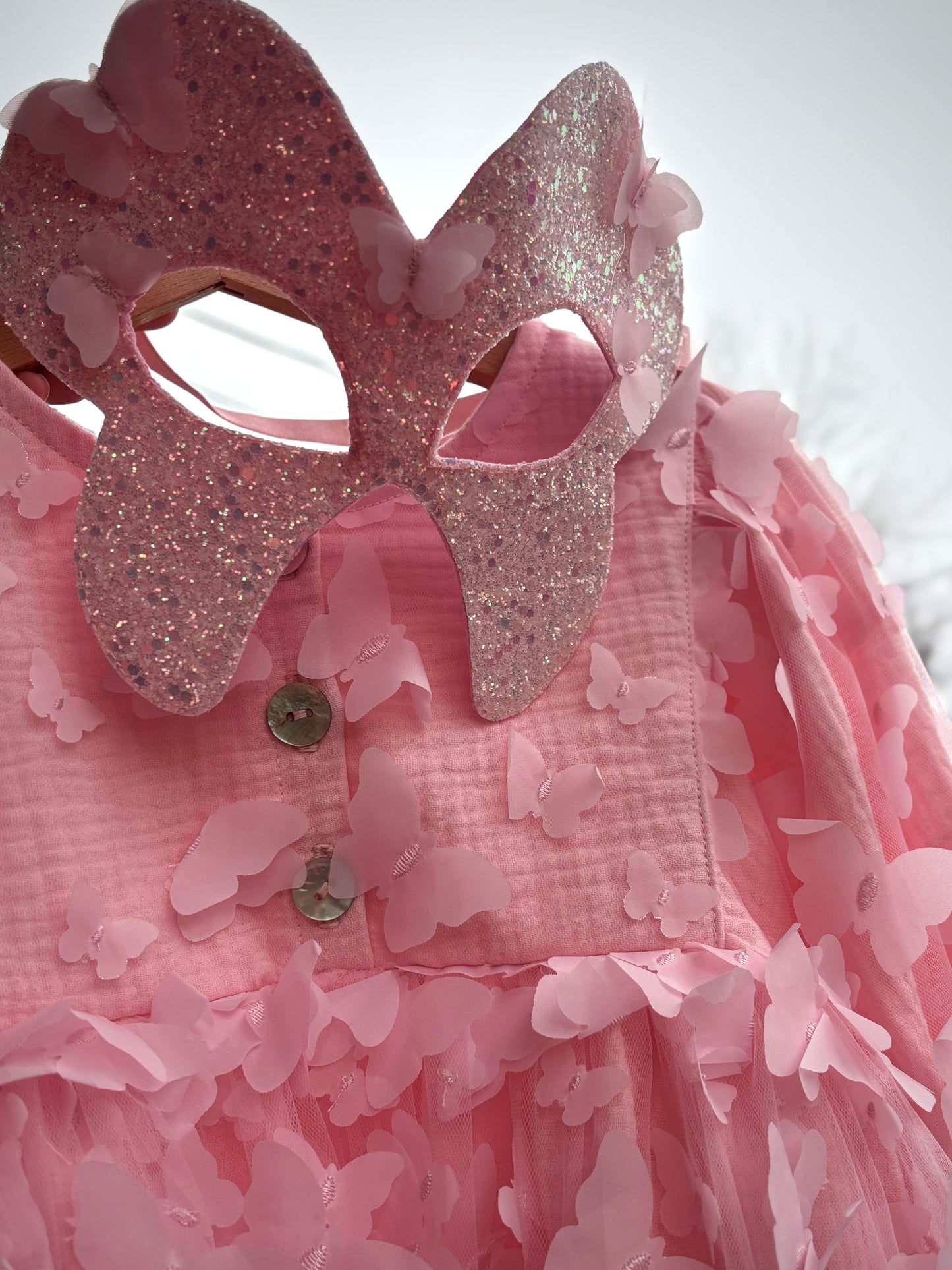 Tündérhercegnő pillangós maszkja